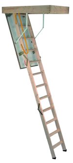Ascension de l’escalier Minka Attic Complet